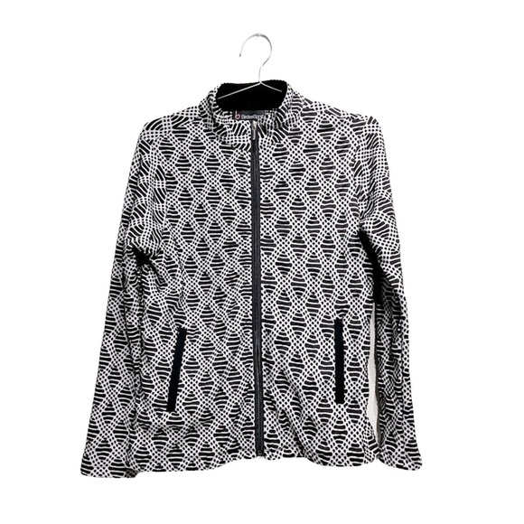 Birdeesport Runners Jacket Size M. Spandex With Pockets Like New -Gym Jacket - Picture 1 of 7